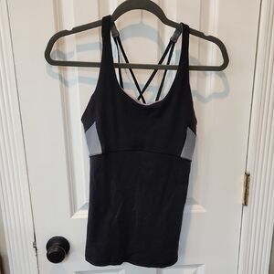 Athleta Gray Activewear Top